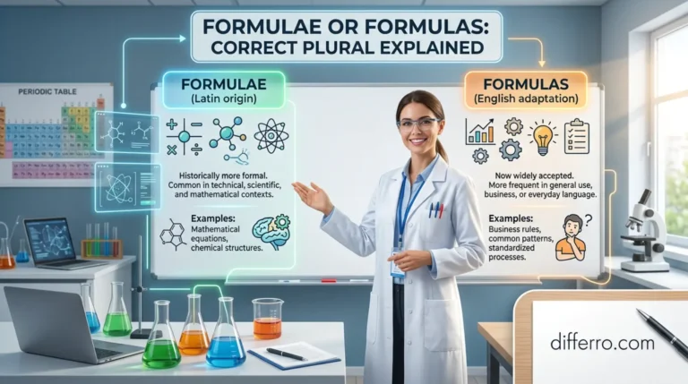 Formulae or Formulas: Correct Plural Explained