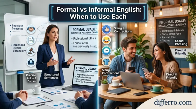 Formal vs Informal English