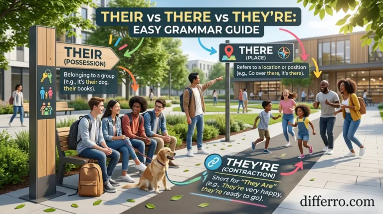 Their vs There vs They're: Easy Grammar Guide