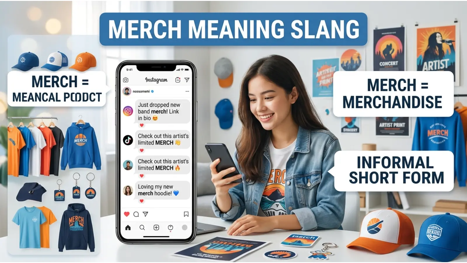 Merch Meaning Slang