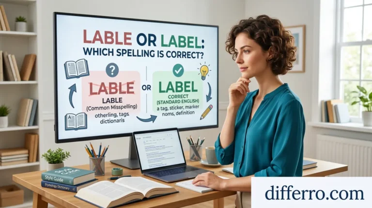 Lable Or Label : Which Spelling Is Correct?