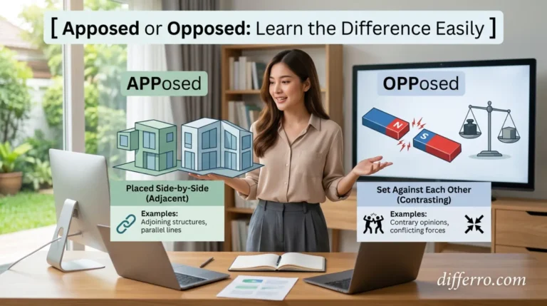 Apposed or Opposed: Learn the Difference Easily