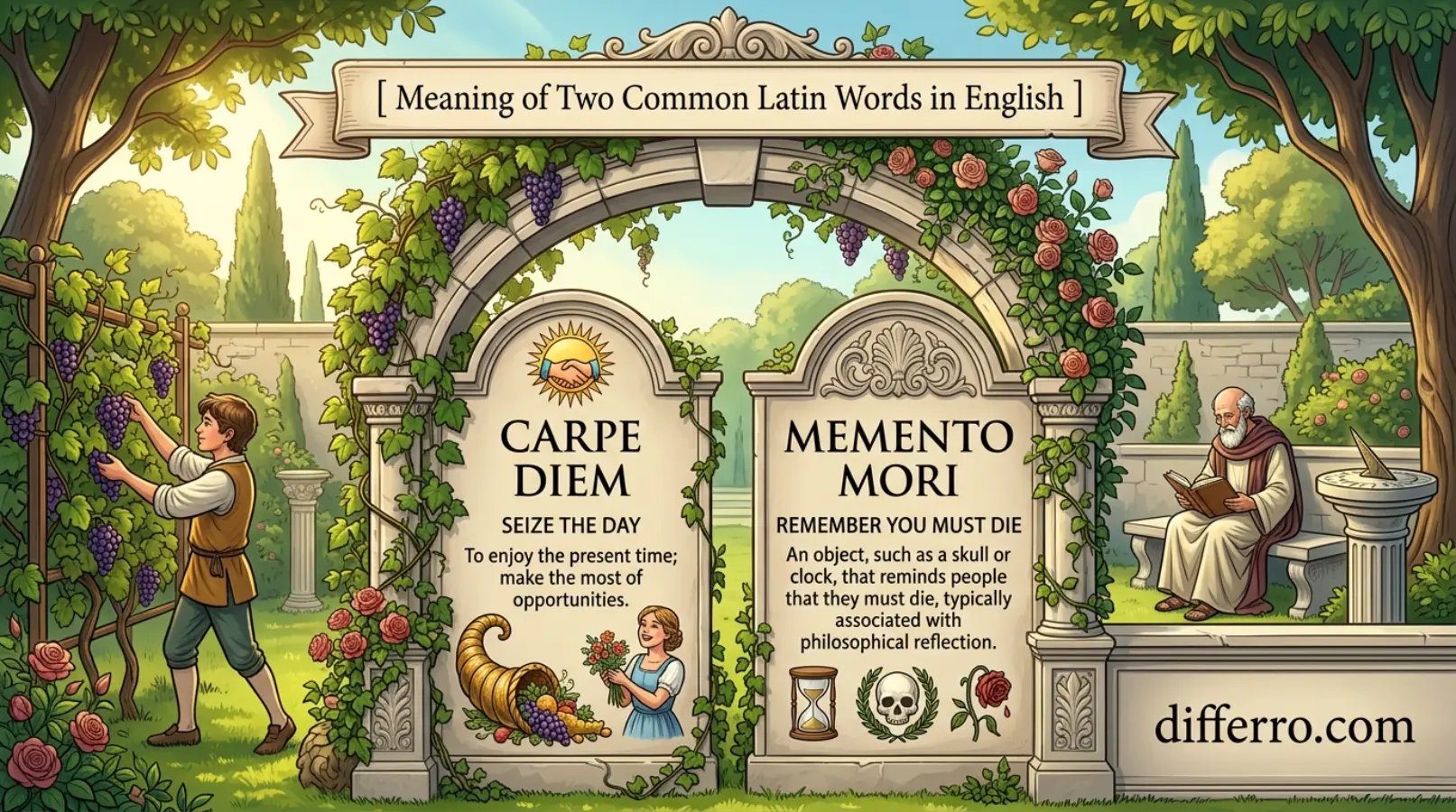 Meaning of Two Common Latin Words in English