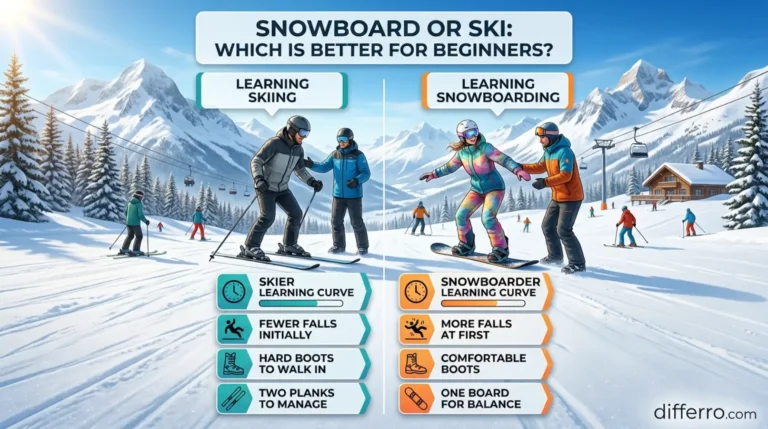 Snowboard or Ski: Which Is Better for Beginners?