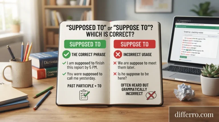 Supposed to or Suppose to: Which Is Correct?