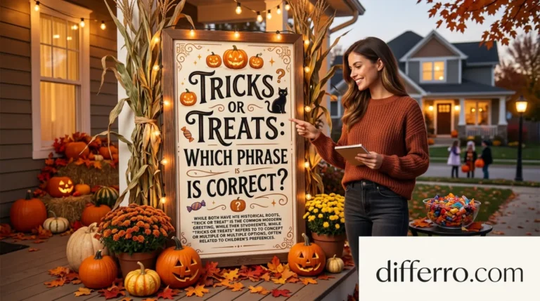 Tricks or Treats: Which Phrase Is Correct?
