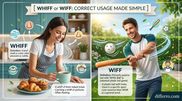 Whiff or Wiff: Correct Usage Made Simple