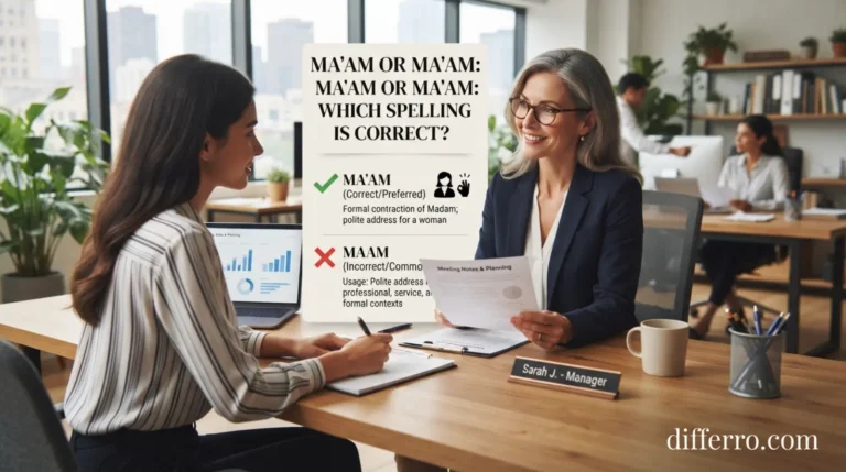 Maam or Ma'am: Which Spelling Is Correct?