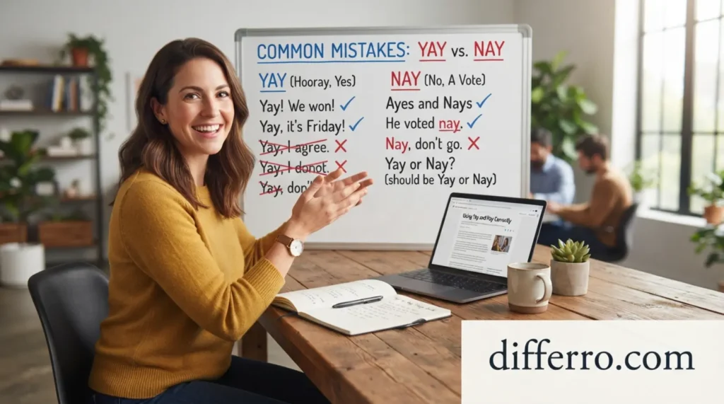 Common Mistakes With Yay and Nay