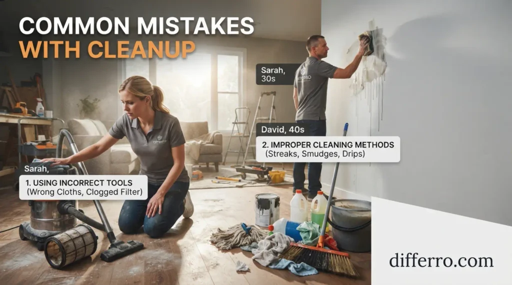 Common Mistakes With Cleanup and Clean Up