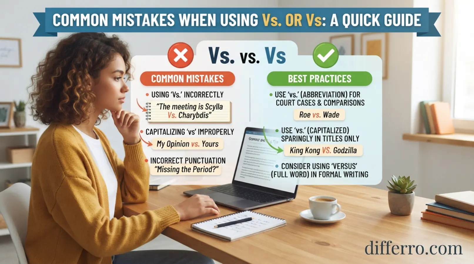Vs. or Vs: Which Is Correct