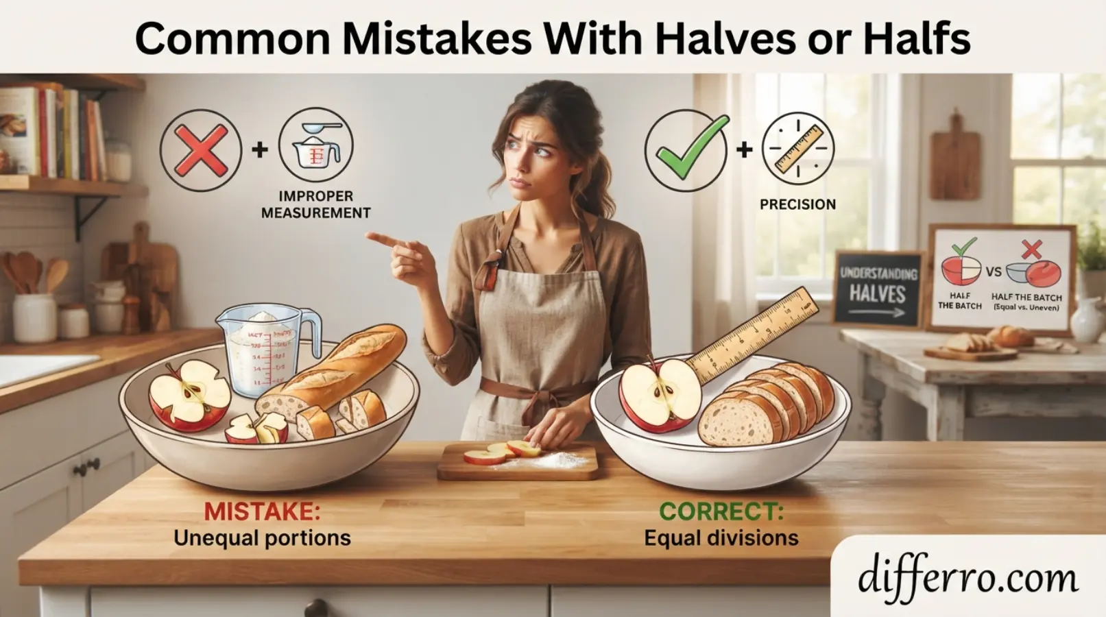 Common Mistakes With Halves or Halfs