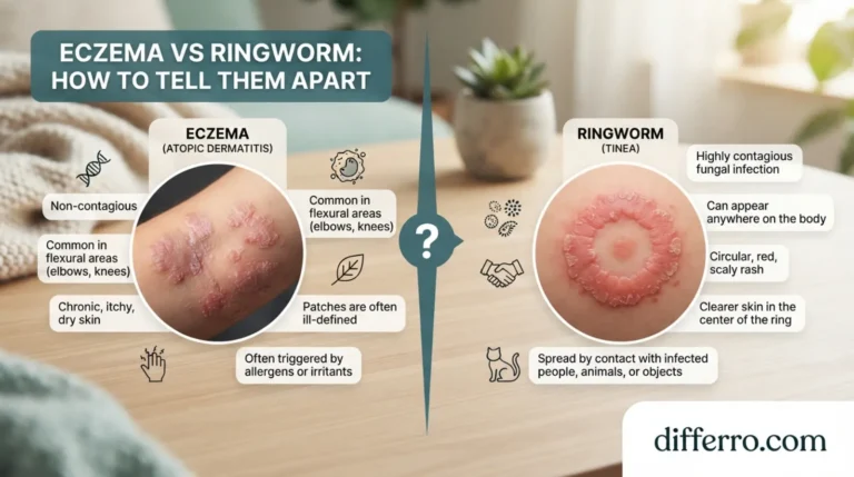 Eczema vs Ringworm: How to Tell Them Apart