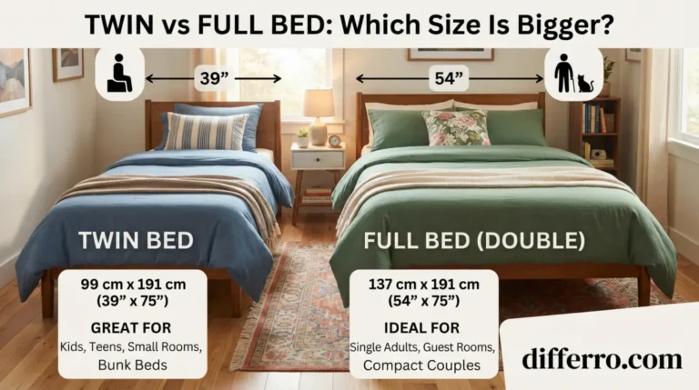 Twin vs Full Bed: Which Size Is Bigger?