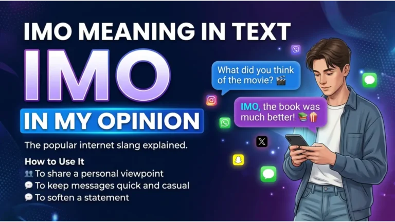 IMO Meaning Slang