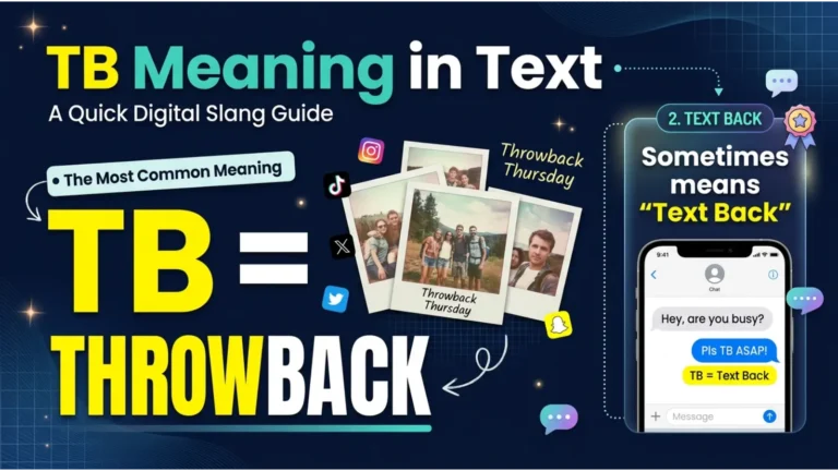 TB Meaning Slang