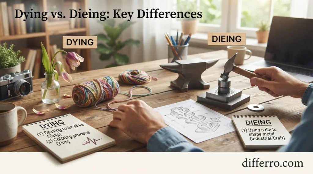 Dying or Dieing: Key Differences