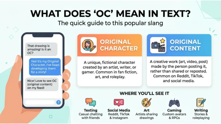 OC Meaning Slang