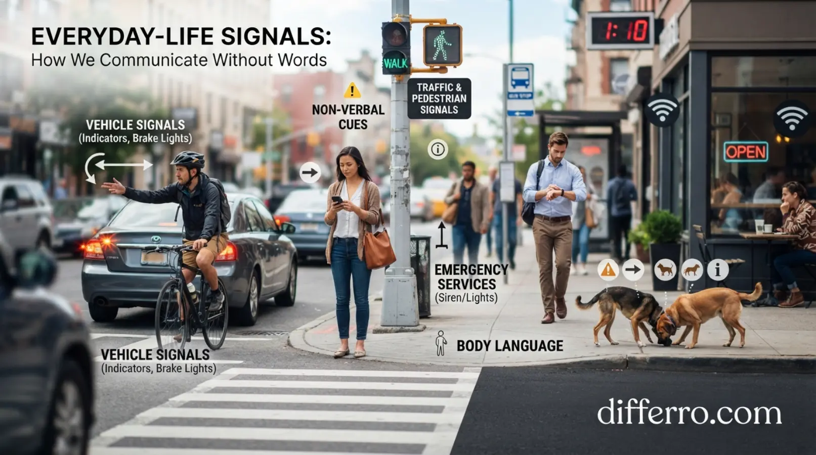 Everyday-Life Examples of Signalling or Signaling