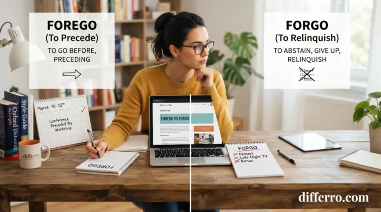Forego vs Forgo: What’s the Difference?