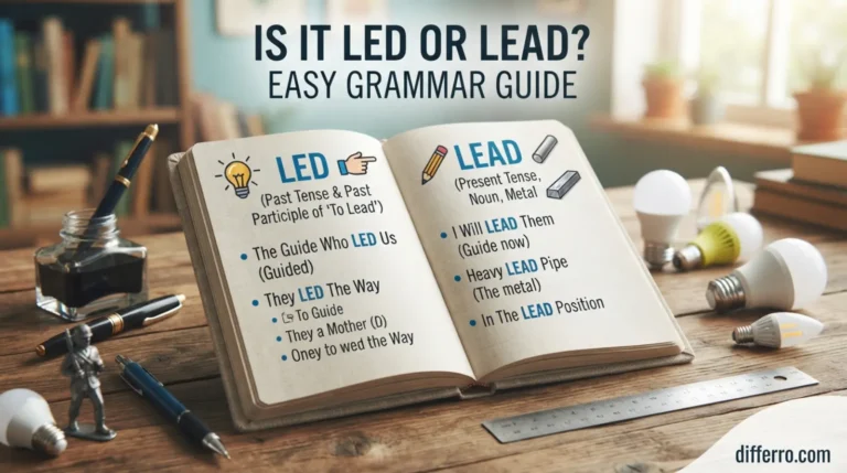 Is It Led or Lead? Easy Grammar Guide
