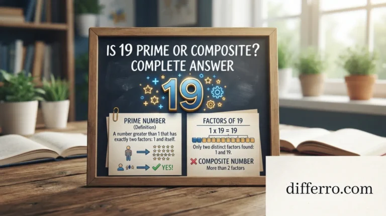 Is 19 Prime or Composite? Complete Answer