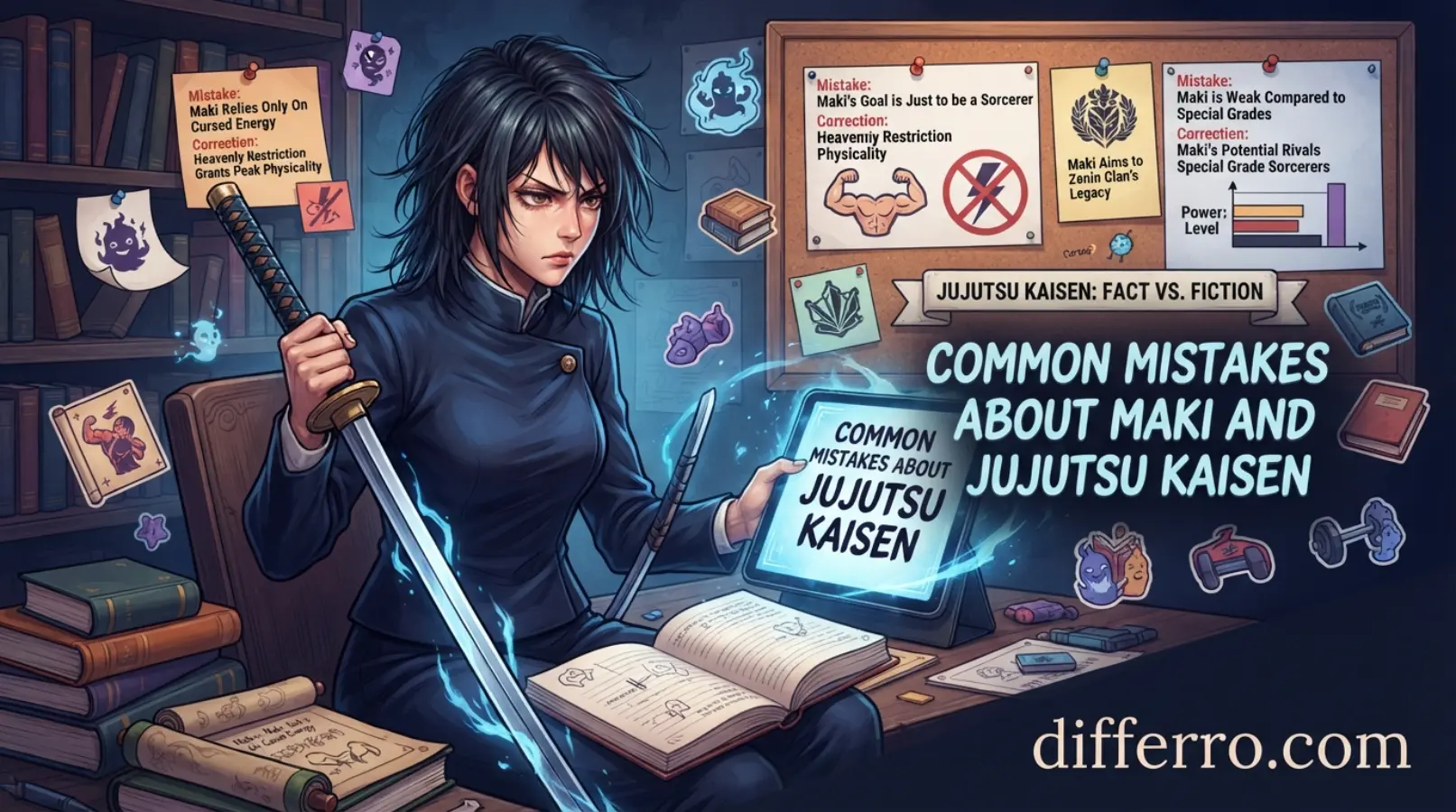 Common Mistakes About Maki and Jujutsu Kaisen