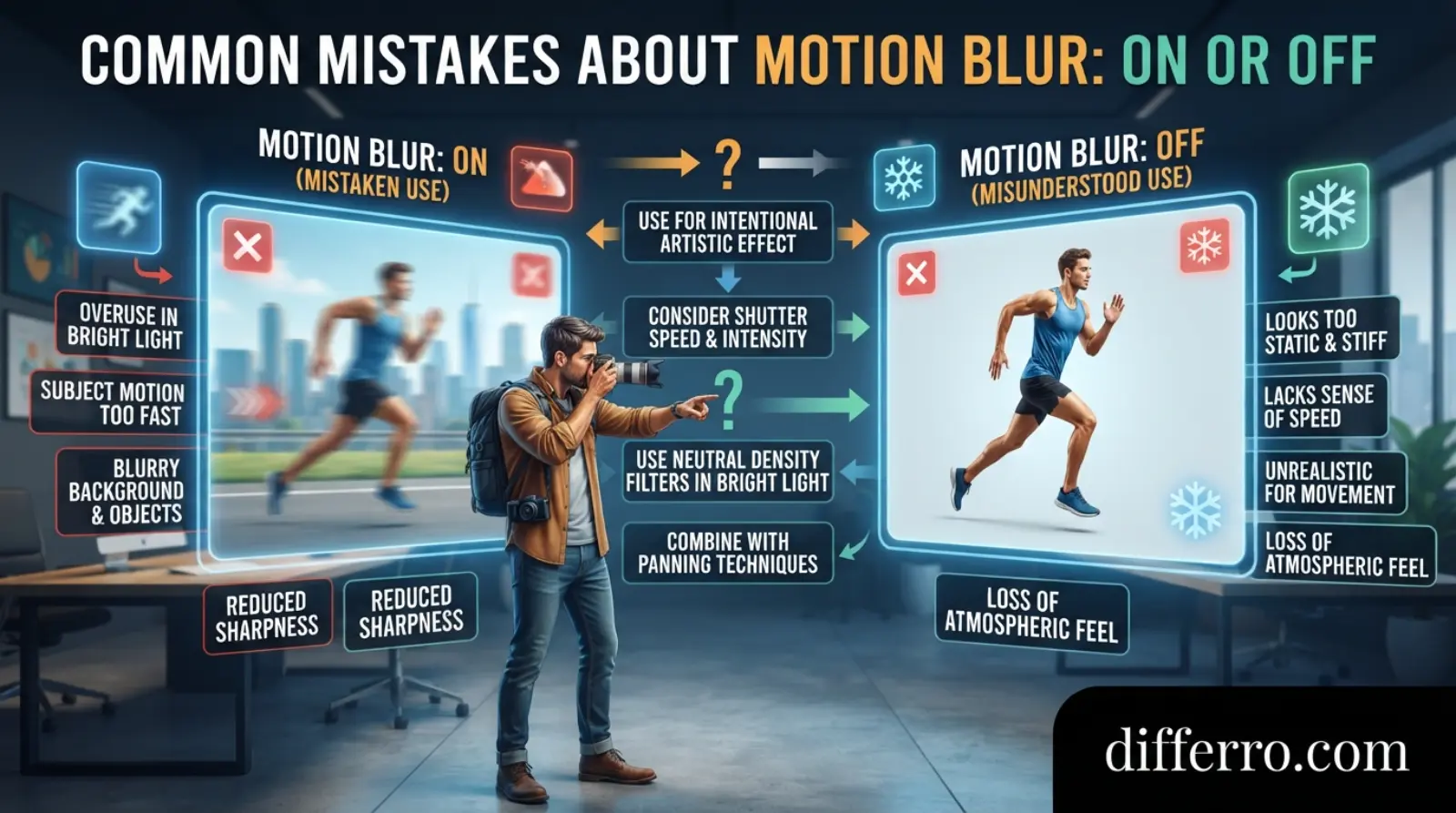 Common Mistakes About Motion Blur On or Off