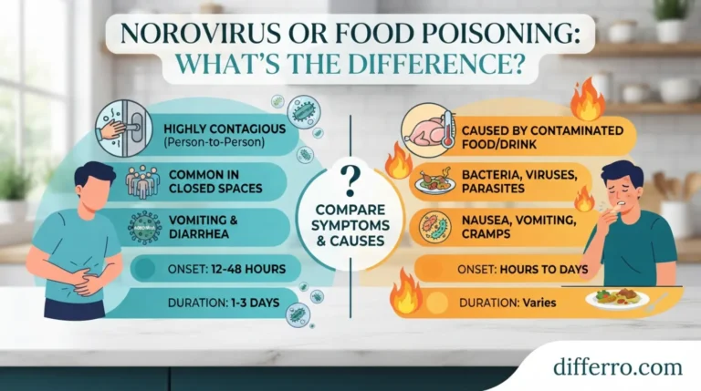 Norovirus or Food Poisoning: What’s the Difference?