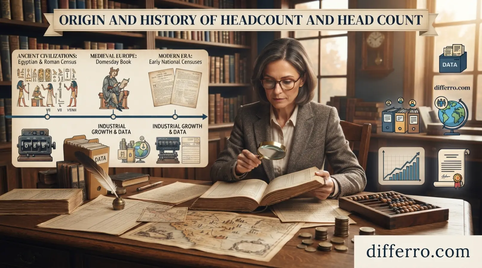 Origin and History of Headcount and Head Count