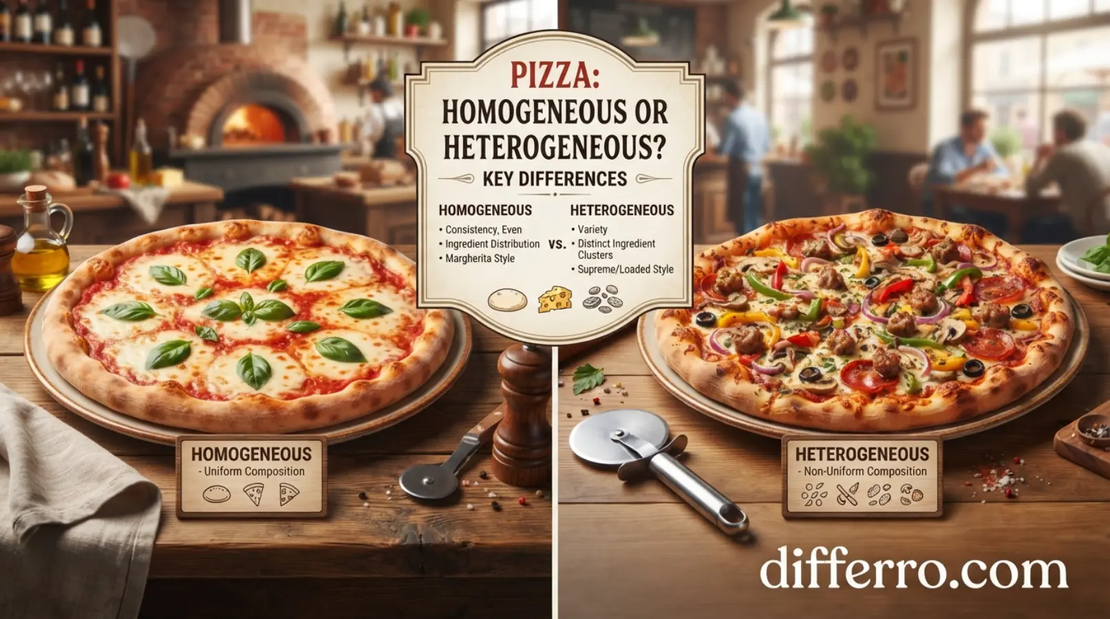 Pizza Homogeneous or Heterogeneous: Key Differences