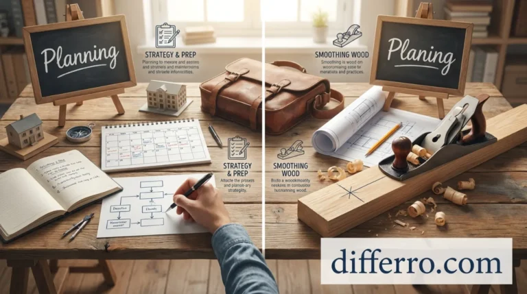 Planning vs Planing: Which Spelling Is Correct?