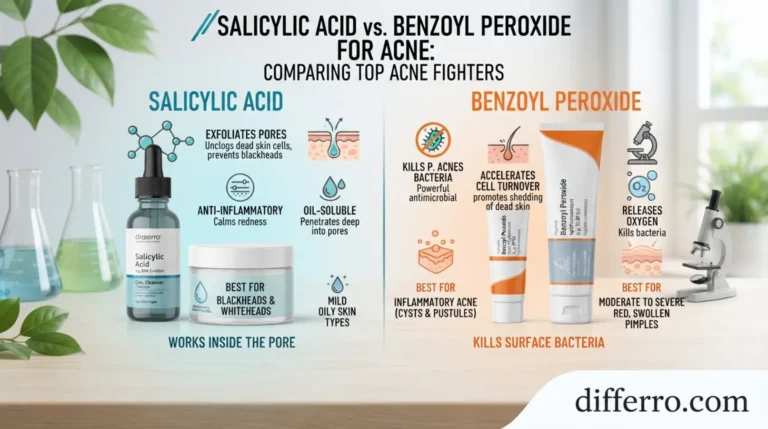 Salicylic Acid vs. Benzoyl Peroxide for Acne
