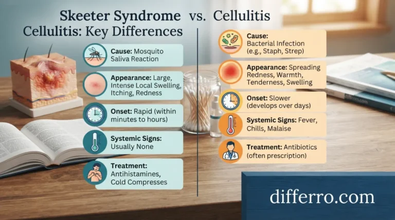 Skeeter Syndrome or Cellulitis: Key Differences