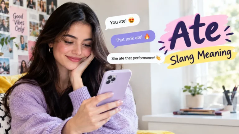Ate Slang Meaning