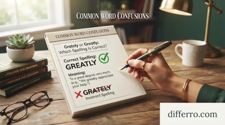 Grately or Greatly: Which Spelling Is Correct?