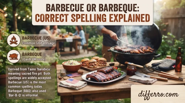 Barbecue or Barbeque: Correct Spelling Explained