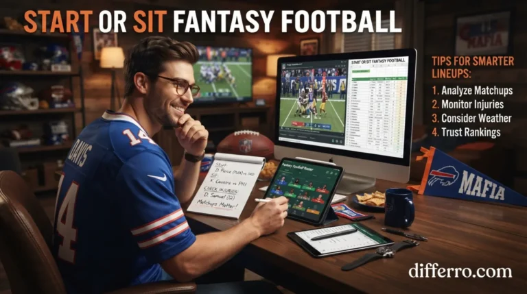 Start or Sit Fantasy: Tips for Smarter Lineups