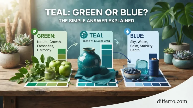 Teal Green or Blue? The Simple Answer Explained
