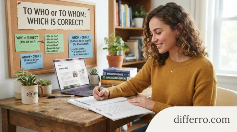 To Who or To Whom: Which Is Correct?