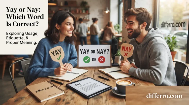 Yay or Nay: Which Word Is Correct?