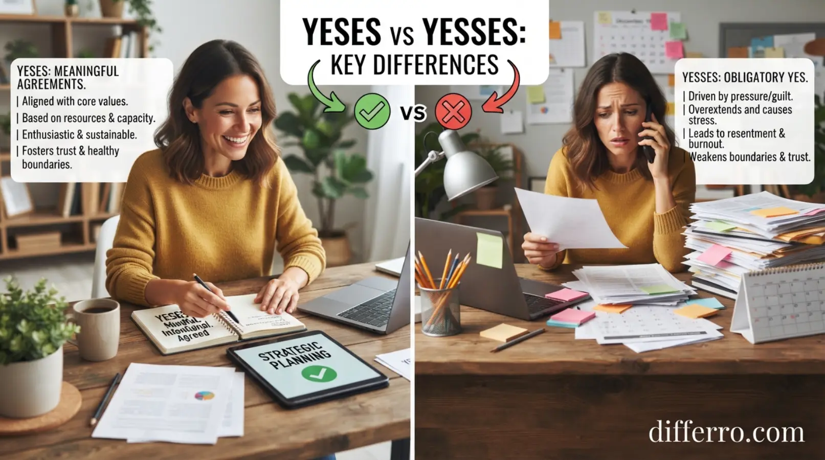 Yeses vs Yesses: Key Differences